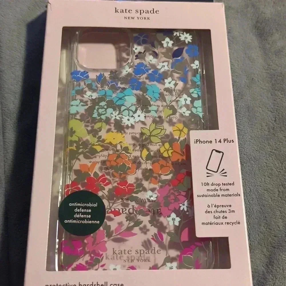 Kate Spade protective Hardshell Case iPhone 14 plus